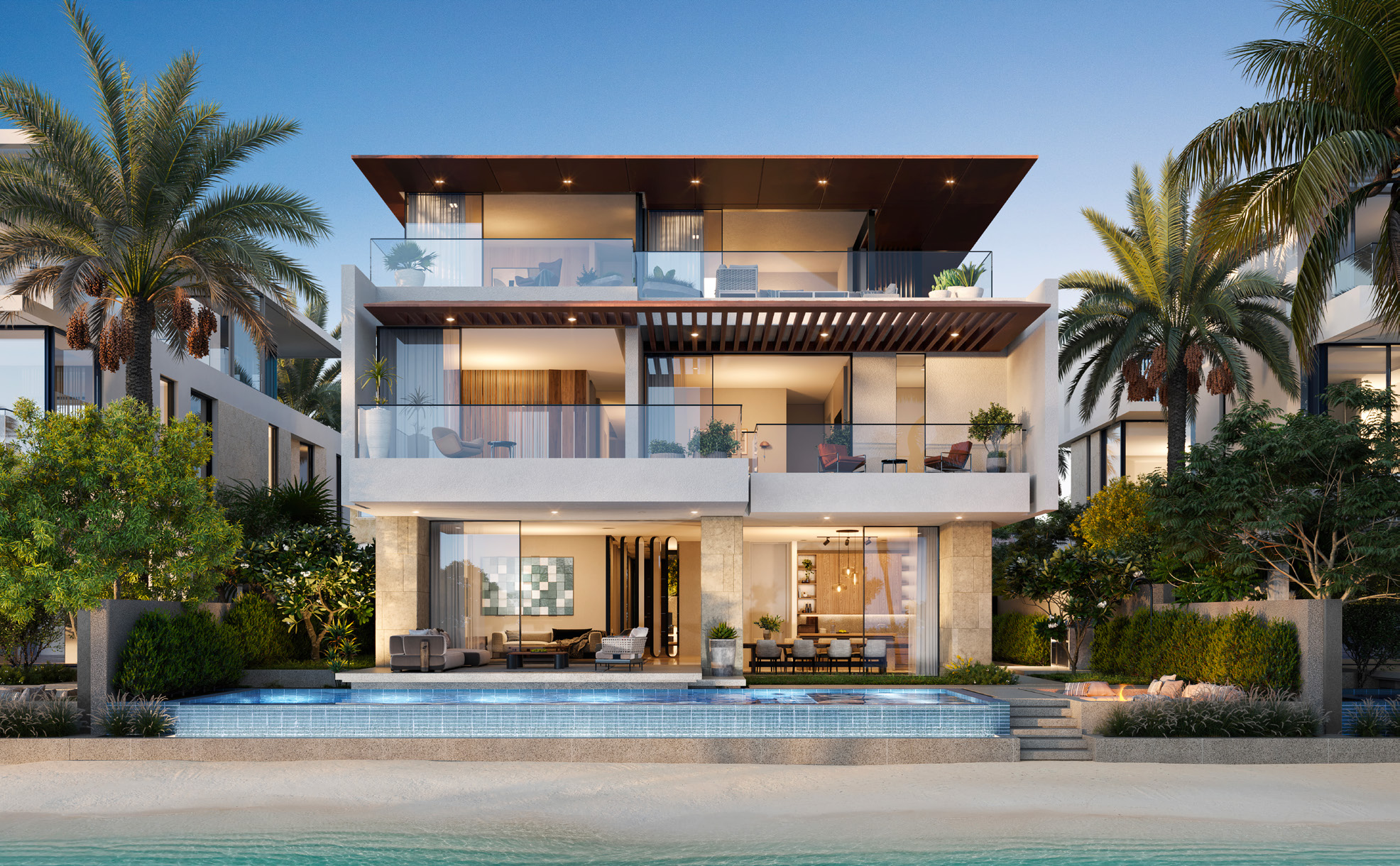 Villa Ocean Whisper — official Nakheel render