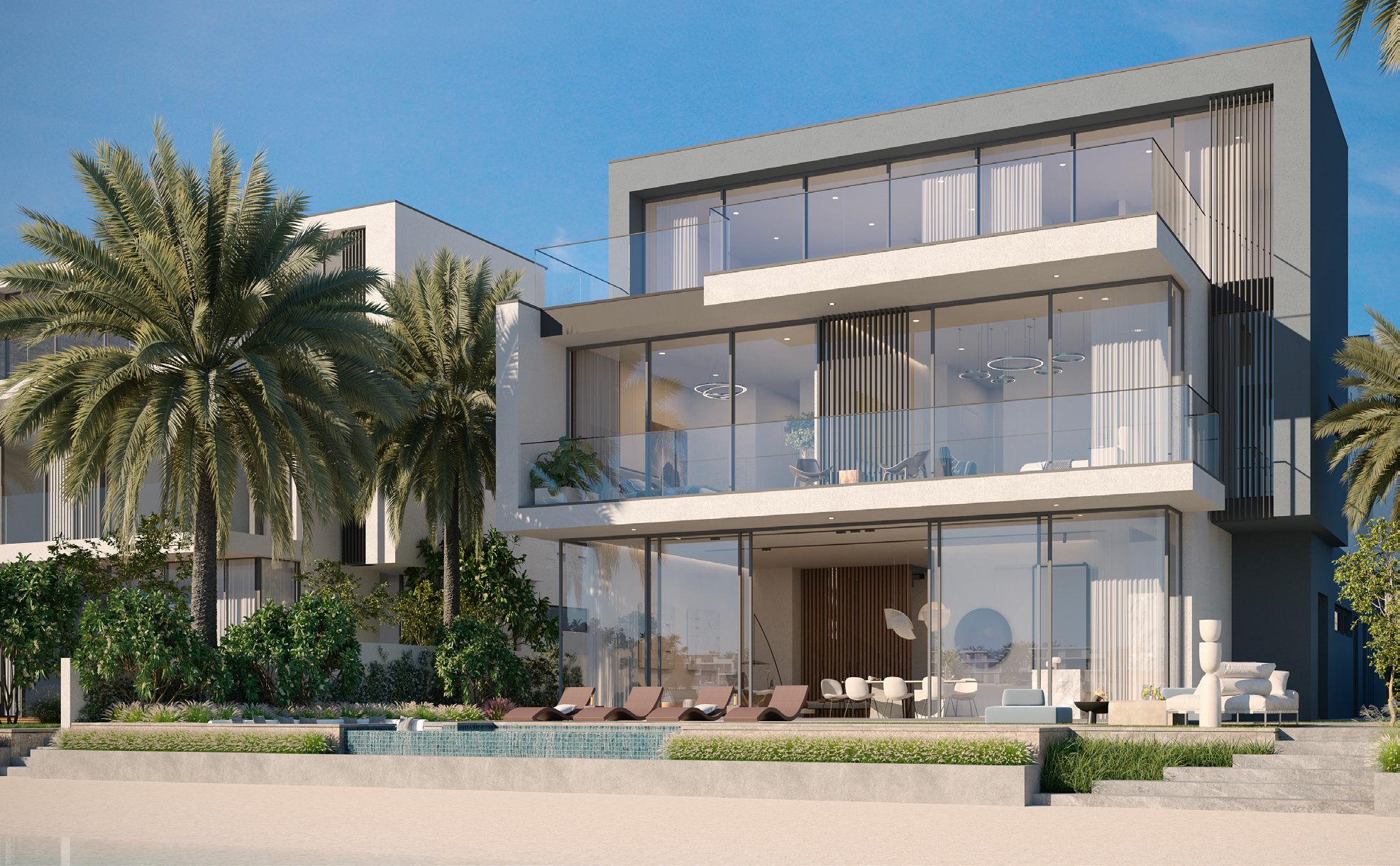 Villa Cyan Sky — official Nakheel render
