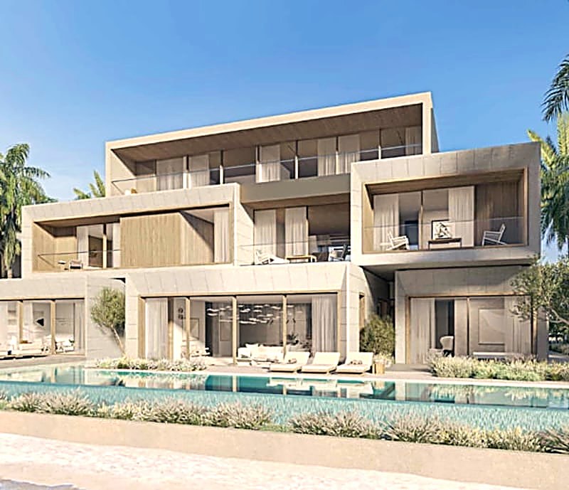 Palm Jebel Ali villa render
