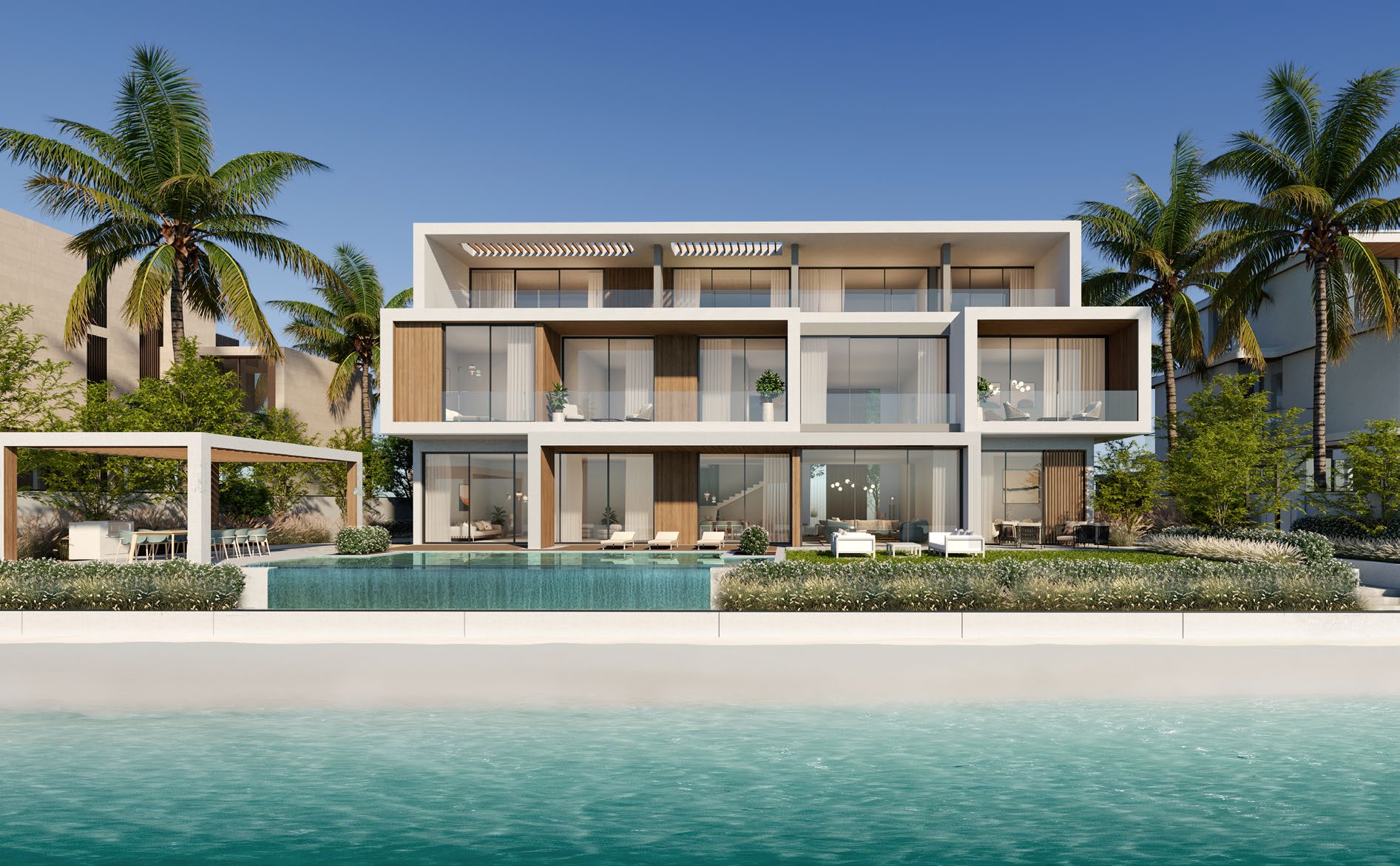 Villa Ruby Sunset — official Nakheel render
