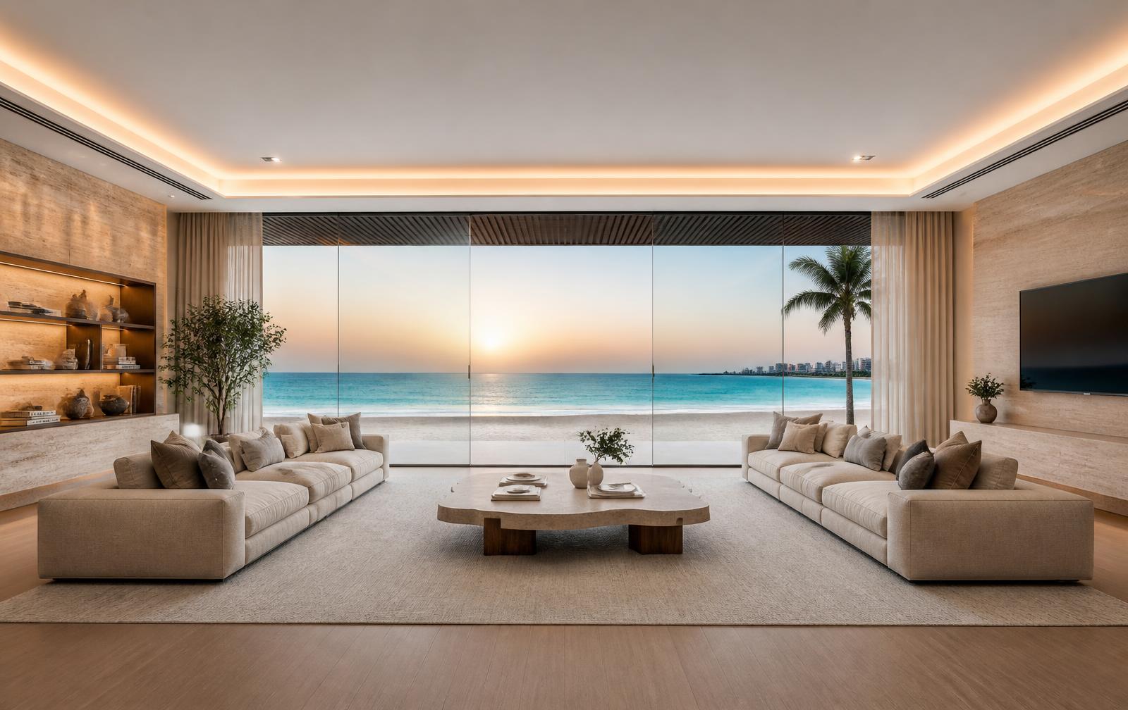 The Waterfront Living Room
