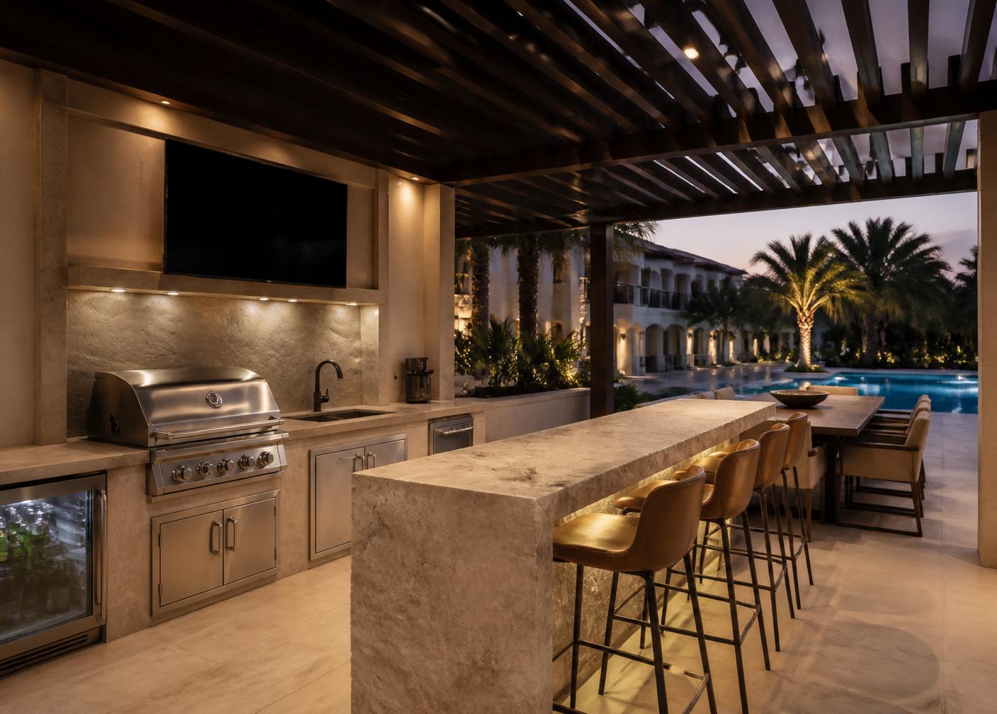 The Outdoor Kitchen