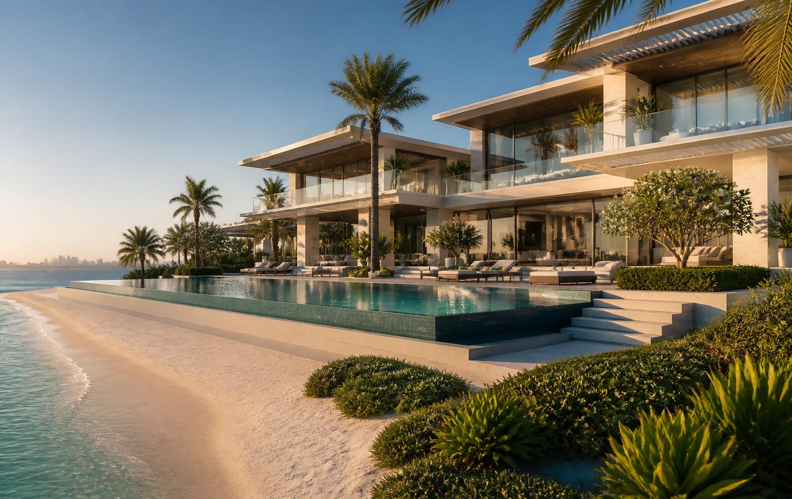 Signature mansion on Palm Jebel Ali